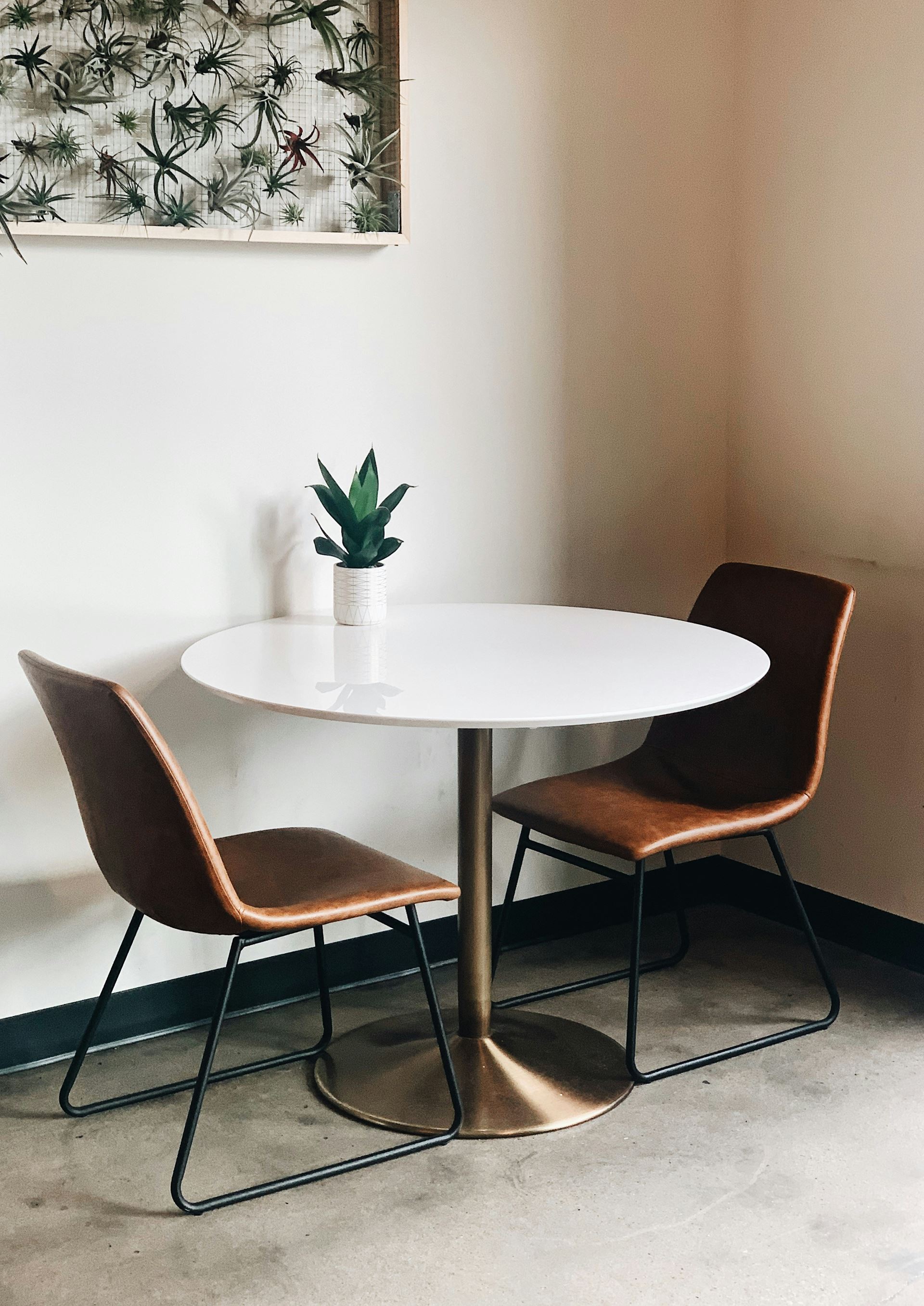 Table and chairs